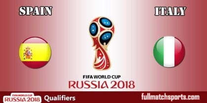 Spain vs Italy Full Match Highlights WC2018 Qualifiers