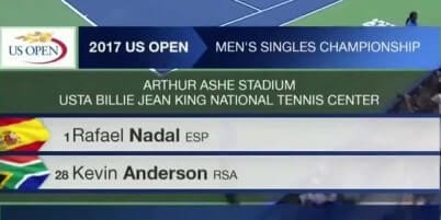 Rafael Nadal vs Kevin Anderson US Open Final Full Game 2017