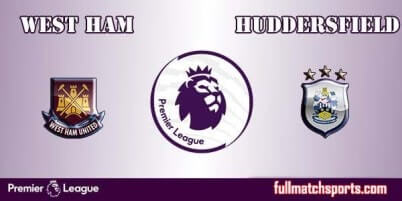 West Ham United vs Huddersfield Full Match EPL 2017-18