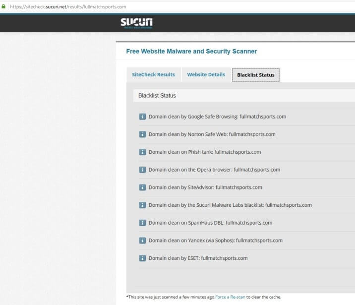 Website Clean and Safe