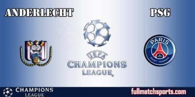 Anderlecht vs PSG Full Match UCL 2017