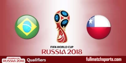 Brazil vs Chile Full Match Qualifiers 2017