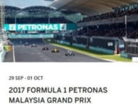 Formula 1 Malaysia Grand Prix Race 2017 Round 15
