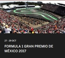 Formula 1 Mexico Grand Prix Race 2017 Round 18