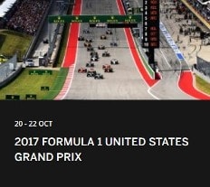 Formula 1 United States Grand Prix Race 2017 Round 17