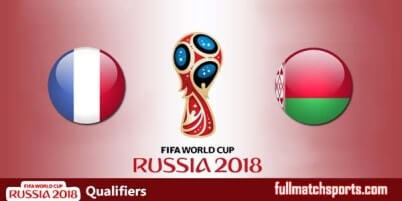 France vs Belarus Full Match Qualifiers 2017