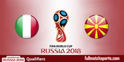 Italy vs Macedonia Full Match Qualifiers 2017