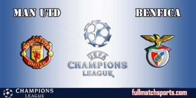 Manchester United vs Benfica Full Match UCL 2017