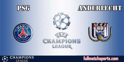 PSG vs Anderlecht Full Match UCL 2017