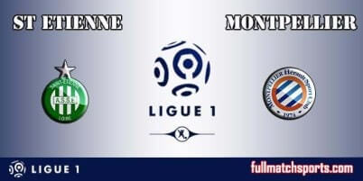 Saint Etienne vs Montpellier Full Match Ligue 1 2017