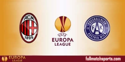 AC Milan vs Austria Wien Full Match UEL 2017