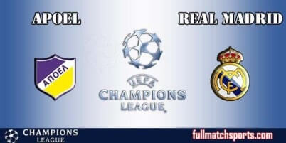APOEL Nicosia vs Real Madrid Full Match UCL 2017