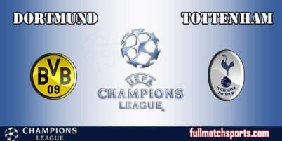 Borussia Dortmund vs Tottenham Hotspur Full Match UCL 2017
