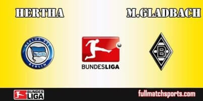 Hertha Berlin vs Moenchengladbach Full Match Bundesliga 2017