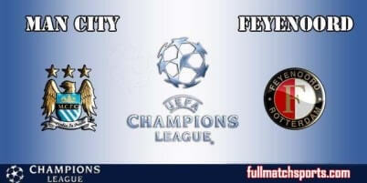 Manchester City vs Feyenoord Full Match UCL 2017