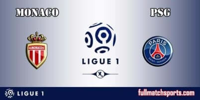 Monaco vs PSG Full Match Ligue 1 2017