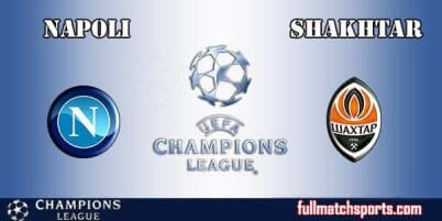 Napoli vs Shakhtar Donetsk Full Match UCL 2017