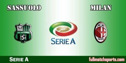 Sassuolo vs AC Milan Full Match Serie A 2017