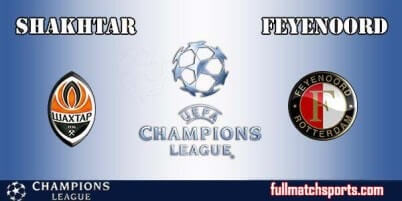 Shakhtar Donetsk vs Feyenoord Full Match UCL 2017