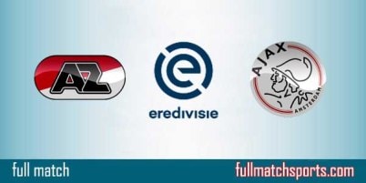 AZ Alkmaar vs Ajax Full Match Eredivisie 2017