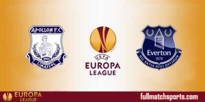 Apollon Limassol vs Everton Full Match UEL 2017