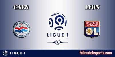 Caen vs Lyon Full Match Ligue 1 2017