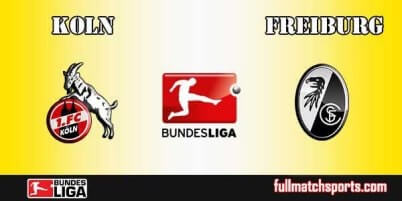 Cologne vs Freiburg Full Match Bundesliga 2017