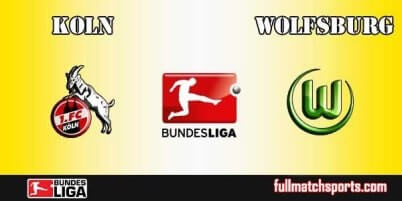 Koln vs Wolfsburg Full Match Bundesliga 2017