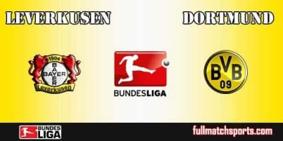 Bayer Leverkusen vs Borussia Dortmund Full Match Bundesliga 2017
