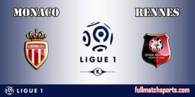 Monaco vs Rennes Full Match Ligue 1 2017