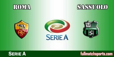 Roma vs Sassuolo Full Match Serie A 2017