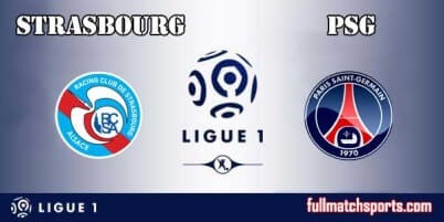 Strasbourg vs PSG Full Match Ligue 1 2017