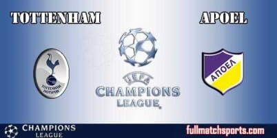Tottenham Hotspur vs APOEL Full Match UCL 2017