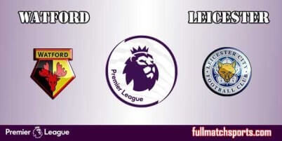 Watford vs Leicester City Full Match EPL 2017
