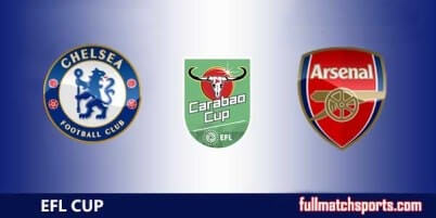 Chelsea vs Arsenal Full Match Carabao Cup 2018