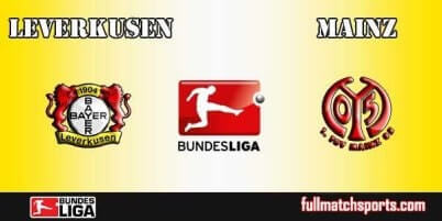 Bayer Leverkusen vs Mainz Full Match Bundesliga 2018