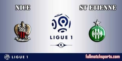 Nice vs Etienne Full Match Ligue 1 2018