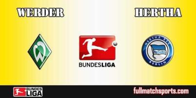 Werder Bremen vs Hertha Berlin Full Match Bundesliga 2018