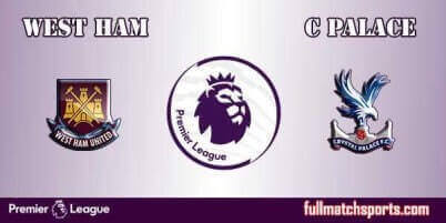 West Ham United vs Crystal Palace Full Match EPL 2018