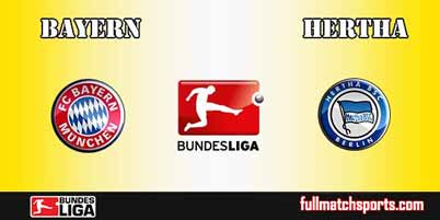 Bayern Munich vs Hertha Berlin Full Match Bundesliga 2018