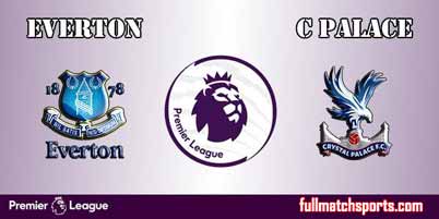 Everton vs Crystal Palace Full Match EPL 2018
