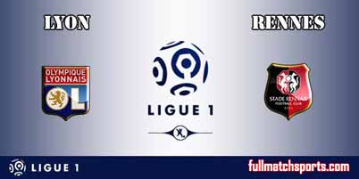 Lyon vs Rennes Full Match Ligue 1 2018