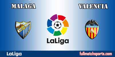 Malaga vs Valencia Full Match La Liga 2018