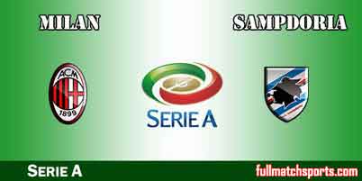AC Milan vs Sampdoria Full Match Serie A 2018