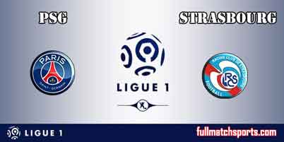 PSG vs Strasbourg Full Match Ligue 1 2018