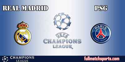 Real Madrid vs PSG Full Match UCL 2018