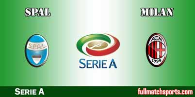 SPAL vs Milan Full Match Serie A 2018