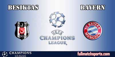 Besiktas vs Bayern Munich Full Match UCL 2018