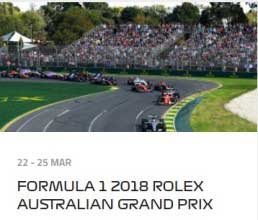Formula 1 Australian Grand Prix Race 2018