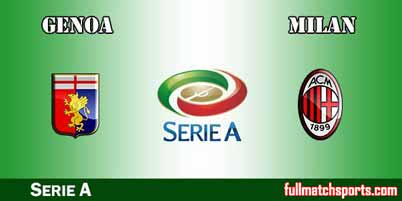 Genoa vs AC Milan Full Match Serie A 2018
